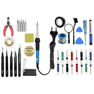 23 in 1 electronic professional mobile repairing soldering & desoldering equipment tool kit